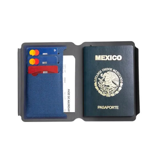 Porta Pasaporte GIRIS de curpiel